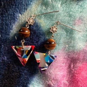 Custom Handmade Crystal Earrings